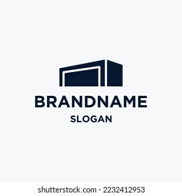 Container logo icon design template 
