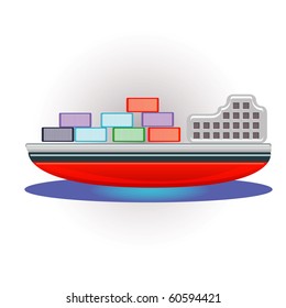 container ship
