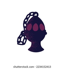 container silhouette design over white