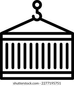 Container Vector Icon Design Illustration
