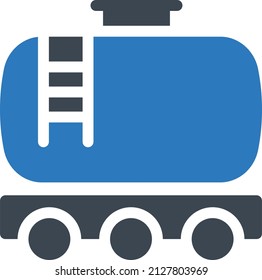 ilustración del vector contenedor en un fondo transparente. Símbolos de calidad premium. Icono vector glifos para concepto y diseño gráfico.