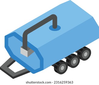 Container-Vektorgrafik auf transparentem Hintergrund. Hochwertige Symbole. Flachsymbole für Vektorgrafiken für Konzept und Grafikdesign.