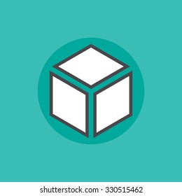 Container vector pictogram