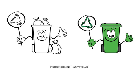 Container. Waste bin or litterbin. Garbage can; trash can. Trash bin or dust bin symbol. Waste Recycling. Global day of recycling or America recycles day. Recycle and solid waste. Dustbin, Wheelie bin