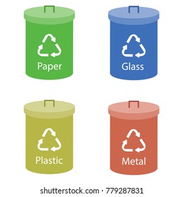 
containers for garbage processing