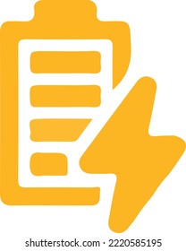 Containing charging, plug, light bulb, battery and lightning bolt icon.
