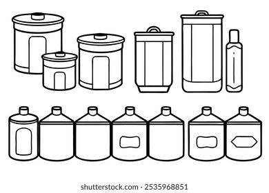 Containing Name Line Art for Distinctive Customization