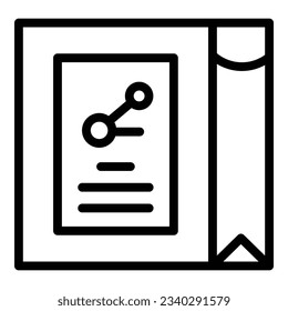 Contaminated food pack icon outline vector. Meat bacteria. Virus safety