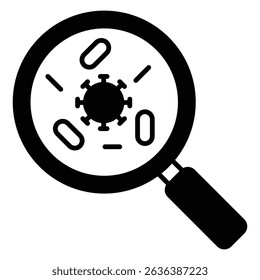 Icono de Vector contaminado que ilustra la advertencia de residuos tóxicos