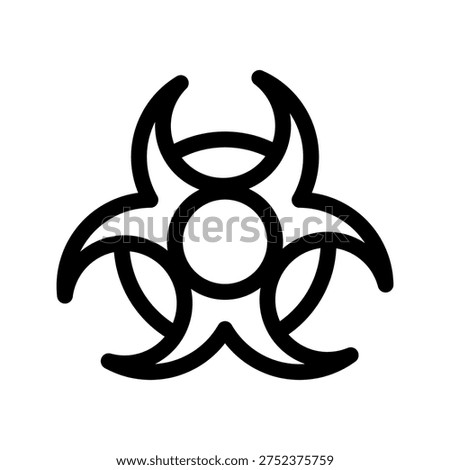 Contamination Icon Vector Symbol Design Illustration