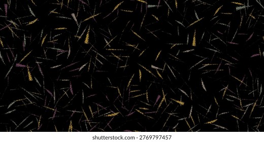 Contemporary abstract 3D cube seamless pattern with organic brush stroke effects. Black textured wallpaper and old paper background for classic architecture art and creative composition.