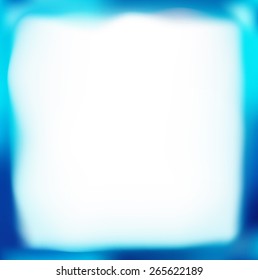 Contemporary Abstract Background with Blurred Edges and Light Effects .. Modern Designed Border Frame with Space for your Text .