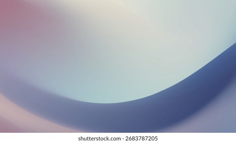 A contemporary abstract background with a bold, smooth curve in muted, artistic tones. 