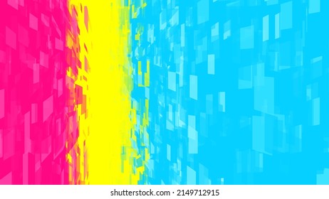 Contemporary abstract background. Colorful vector template for banners, posters. Futuristic style.