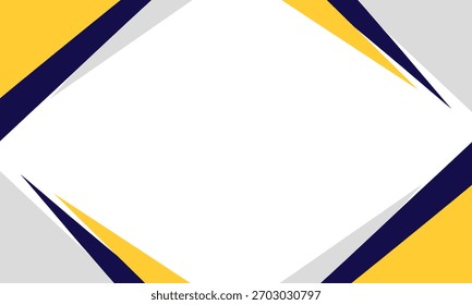 Ein zeitgenössischer abstrakter Hintergrund mit geometrischen Formen, fetten Linien und einer dynamischen Farbpalette für vielseitige Designanwendungen.