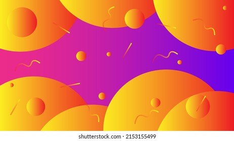 Contemporary abstract background with futuristic design. Trendy vector templayes. 