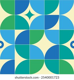 Patrón geométrico abstracto contemporáneo. Vector