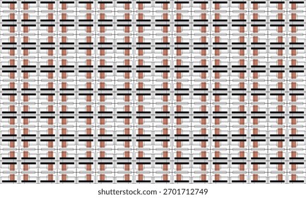 Patrón geométrico minimalista Abstractas contemporáneo