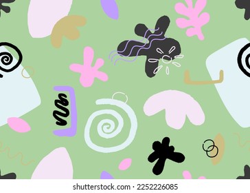 Patrón abstracto contemporáneo sin fisuras gran diseño para cualquier propósito