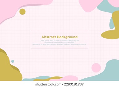 Contemporary abstract universal background templates. Minimalist aesthetic.
