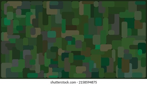 Contemporary army looks vector design for young and energetic fashion enthusiast.