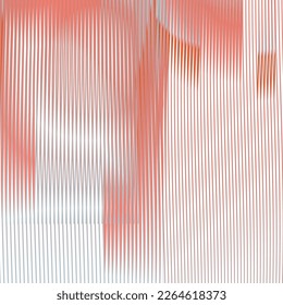 Contemporary art abstract grid vector linear textured background in nude tones. Psychedelic background for wall art, wall panel, banner, poster, interior decor. 