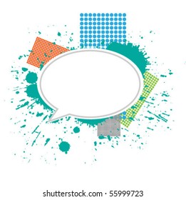 Contemporary Art abstract grunge background