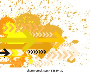 Contemporary Art abstract grunge background