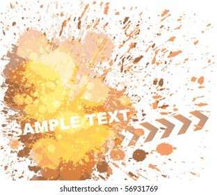 Contemporary Art abstract grunge background