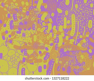 Contemporary art. Colorful texture. Modern artwork. Artistic background image. Abstract painting on canvas. Strokes of fat paint. Brushstrokes. 