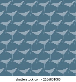 Contemporary art with creative shapes, seamless pattern, 	biomorphic clipart