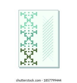 Contemporary art design. Bauhaus concept card. Vector. Minimalist retro design. Primitive geometric shapes.