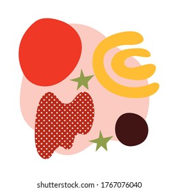 contemporary art work texturestyle icon vector illustration design