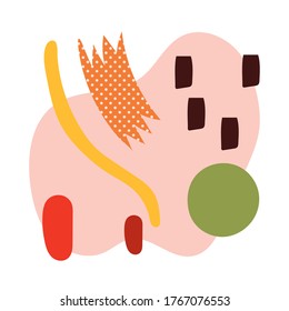 contemporary art work texturestyle icon vector illustration design