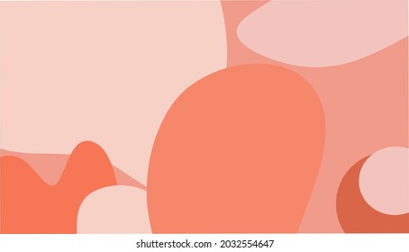 contemporary artistic abstract aesthetic background illustration