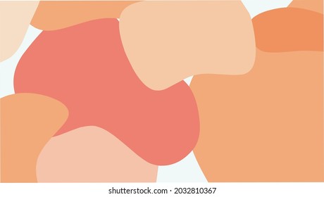 contemporary artistic abstract aesthetic background illustration