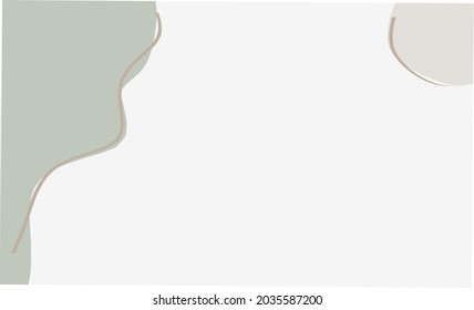 contemporary artistic abstract aesthetic background illustration