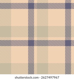 Textura a cuadros de fondo contemporáneo, hobby textil sin costuras a cuadros. Expresivo patrón de Vector de tela de tartán en colores pastel y paleta de colores claros.