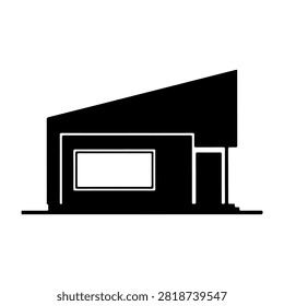Contemporary building with sleek lines and geometric shapes showcasing modern architecture and innovative design elements.