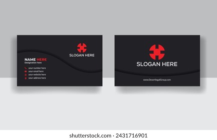Contemporary and Clean Business Card Template for the Modern Business Card.