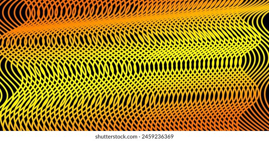 Contemporary creative abstract texture with wavy stripes and moire affect. Can be used as design of books, websites, accessories for phones and tablet,