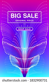 Fondo contemporáneo creativo de color neón con hojas pintadas y patrones florales. Gran plantilla de venta.