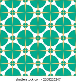 Contemporary Decorative Elegant Shape Modern Artistic Baloon Illustration Abstract Geometric Stripes inside Seamless Pattern Suitable for Print and Textrue Fabric Design 