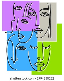 contemporary design for clothing print, poster, wall art, banner, card