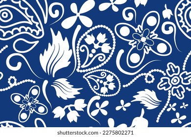 Contemporary exotic leaves seamless pattern collage design. Creative tropical leaf wallpaper. Botanical vector illustration, Design for printing business.
