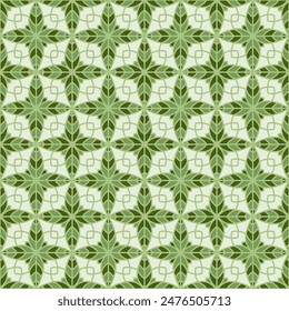 Geometría floral contemporánea patrón de azulejos de Vector sin fisuras. Ornamento geométrico orgánico de la muestra del patchwork. Abstractas estampado textil de azulejos repetidos flor. Hermosa decoración sin fin patrón