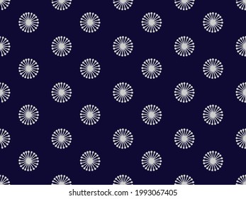 Contemporary floral motifs design for background carpet wallpaper clothing wrap batik fabric sarong embroidery style vector illustration