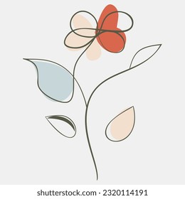 Contemporary flower seamless pattern arrangement print fabrics fashion