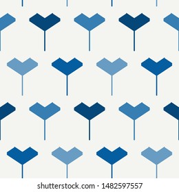 Contemporary geometric pattern. Minimalist ornament. Repeated figures. Modern simple background. Seamless surface abstract design. Geo wallpaper. Digital paper, textile print. Vector art