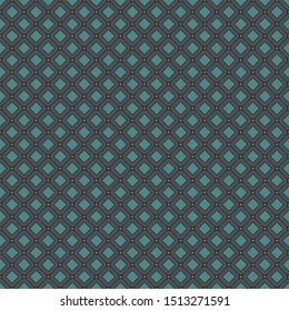 Contemporary geometric pattern. Repeated squares, diamonds motif. Simple ornament. Modern abstract background. Seamless surface design. Geo wallpaper. Digital paper, textile print. Vector art